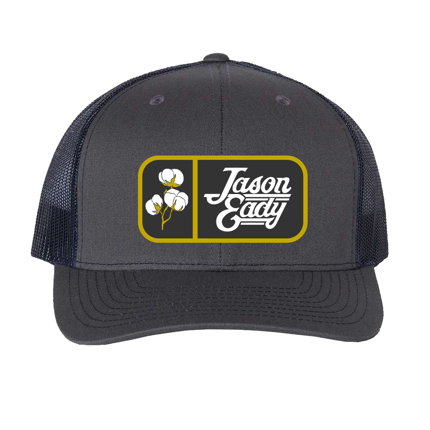 Jason Eady Black/Charcoal Patch Hat